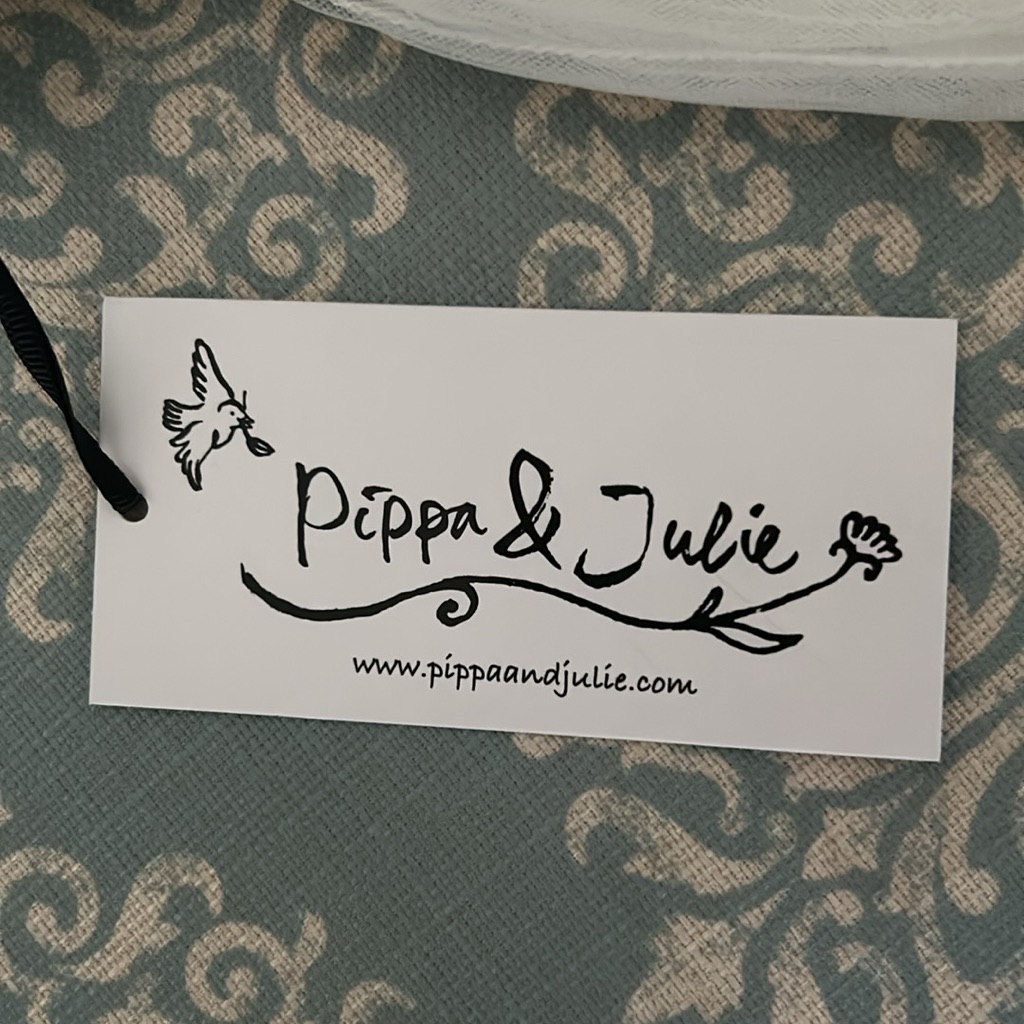 Nwot Pippa & Julie Ivory Tulle Flower Girl Dress — image 4 of 5